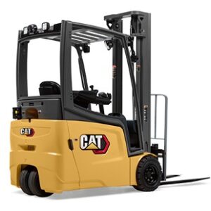 CAT Electric Forklift – Compact Industrial Material Handling Vehicle