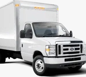 Ford E-Series Cutaway Box Truck – Commercial Cargo Delivery Vehicle